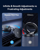 Беспроводное Автомобильное зарядное устройство PrimeTrip VC2 Flex Pro Magnetic Wireless Suction Cup Version черный C0013F01 - изображение 10