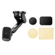 Автомобильный держатель для телефона Автодержатель HOCO CA116 Blue Shark center console magnetic Car holder Черный - изображение 5