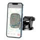 Автомобильный держатель для телефона Автодержатель HOCO CA116 Blue Shark center console magnetic Car holder Черный - изображение 8