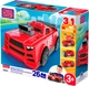 Konstruktor 3-w-1 Mega Bloks Samochód wyścigowy JKG35 (194735349067) - obraz 2