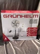 Напольный вентилятор Grunhelm GFS-450R с пультом 48 см 3 скорости таймер 5 лопастей 50 Вт Черный - изображение 8