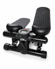 Степпер с эспандерами Scoopes BodyStep max 100 кг с ковриком черный - изображение 2