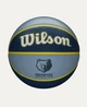 Баскетбольный мяч Wilson NBA Team Tribute BSKT MEM GRIZZLIES размер 7 WTB1300XBMEM (оригинал) - изображение 1