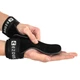 Накладки для підтягувань та тяг HAND GRIP THICKER LAYERS EZOUS 2 шт чорний D-17 - зображення 2