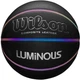 Мяч баскетбольный Wilson LUMINOUS BSKT IRIDESCENT black size 7 WTB2027XB07 (Оriгинал) - изображение 1