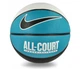 Мяч баскетбольный Nike Everyday All Court 8P Deflated размер 7 White/Teal Nebula/Black N.100.4369.110.07 (Оriгинал) - изображение 1