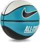 Мяч баскетбольный Nike Everyday All Court 8P Deflated размер 7 White/Teal Nebula/Black N.100.4369.110.07 (Оriгинал) - изображение 2