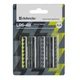 Батарейка AA Defender LR06 Alkaline 1.5V щелочная в упаковке 4 шт (56012) - изображение 2
