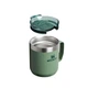 Термокружка з ручкою 350мл, нержавіюча сталь STANLEY HAMMERTONE GREEN 10-13094-0125 - изображение 3
