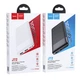 Power Bank Hoco J72 Easy travel Micro USB / Type-C2 USB Led індикатор 10000mAh Чорний - зображення 2