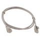 Патч-корд U/UTP cat 6a 28AWG LSZH 2м для подключения сетевого оборудования Серый - изображение 3