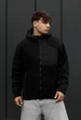 Чоловіча Флісова Куртка Стаф Чорна Демісезонна З Логотипом Staff Ka Logo Black XXL (403229) - зображення 1