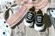 Дитячі кросівки BottiLion Casual Shoes з натуральноі шкіри на липучці , антиковзна підошва, внутрішня устілка 12,5 см ( 1,5-2 роки) , чорно-білі з золотистим кантом - изображение 8