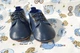 Туфлі BottiLion Baby Oxford з натуральноі шкіри з перфорацією, внутрішня устілка 12 см ( 12-18 місяців), сині - зображення 7