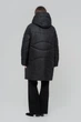 Зимова жіноча куртка великого розміру UF-Fashion LR-36-1 70 чорний - зображення 4