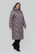 Зимняя женская куртка большого размера UF-Fashion LR-33-1 60 пудровый - изображение 2