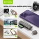 USB-хаб Bavin OTG-93 3-в-1 Lightning to SD/TF/USB 2.0 Gray (OTG-93 GY) - зображення 4