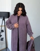 Довгий жіночий плюшевий кардиган Uaclothes 42-46 Капучино (like39317-197541360) - изображение 2