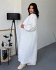 Довгий жіночий плюшевий кардиган Uaclothes 54/58 Молочний (like39318-1975513145) - изображение 6