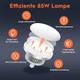 FGen Софтбокс 50 см с LED лампой 85W (2700–6400K) – набор студийного света со штативом 150 см - изображение 2