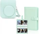 Комплект Аксесуарів Instax MINI 11/12/13 чохол + альбом 108 фото для Фотокамери Миттєвого Друку Fujifilm Instax Mini 13 / Instax Mini 12 / Instax Mini 11: чохол, фотоальбом Mint Green - зображення 1