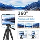 Штатив MACTREM KT658 3-в-1 для смартфона, iPad и камеры, 161 см - изображение 6