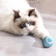 Интерактивная игрушка для котов 4,3см PetGravity, от USB, Голубой / Смарт мячик с подсветкой для домашних животных - изображение 9