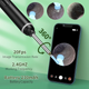 Wi-Fi отоскоп 5 МП 1920P HD, камера 3 мм, IP67, 6 LED, очиститель ушей для iPhone, iPad и Android, черный - изображение 4