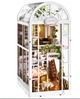 Бук Нук Сонячна кавова оранжерея Book Nook Sunshine Coffee Greenhouse Інтерьерний конструктор YM-07 DIY - изображение 2