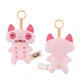 М’яка іграшка зубатий монстр Брелок котик Кіт Fuggler Alley Cats Plush Bag Charm Wrinkle McStinkles Пані Ґудзюня лиса кішка - изображение 2