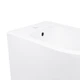 Биде напольное Qtap Scorpio 565x355x410 White QT14441380W - изображение 6