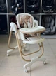 Дитячий стільчик для годування та гойдалка 3 в 1 Adbor Indigo V-8 Beige (з народження до 4 років, пульт ДК, електрогойдалка) - зображення 2