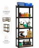 Стеллаж металлический Homart B263 5 полок 180х60х30 см черный (10045) - изображение 1