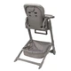 Детский стульчик для кормления 3 в 1 4Baby Icon Gray (экокожа, функция шезлонга, регулировка высоты, колеса) - изображение 5