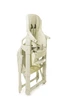 Детский стульчик для кормления 3 в 1 4Baby Icon Beige (экокожа, функция шезлонга, регулировка высоты, колеса) - изображение 10