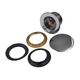 Донный клапан для ванной Koer PW-05-01 1 1/2'' кнопка хром KR3406 - изображение 9