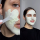 Охлаждающая маска лифтинг для борьбы с отеками Hollyskin Artichoke Skin Perfecting Mask 10 мл - изображение 3