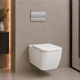 Готовое решение Qtap для ванной комнаты: подвесной унитаз Gemini Ultra Quiet + комплект инсталляции Nest 4 в 1 - изображение 1