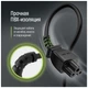 Кабель живлення C5 1.8m black ColorWay (CW-CBP083-BK) - зображення 7