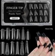 Верхні форми для нарощування нігтів Finger Tip Plastic Form System 288 шт - изображение 1
