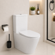 Унитаз напольный Qtap Swan Ultra Quiet с сиденьем Soft-close 640x360x835 мм QT16222182TW White - изображение 1
