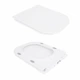Унитаз-компакт Qtap Presto Quadro безободочный с сиденьем Soft-close QT24221215AW - изображение 9