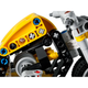 Конструктор LEGO Technic Желтый мотоцикл 151 деталь (42225) - изображение 8