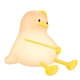 Нічник HOCO Silicone duck lamp HX16 світильник на акумуляторі до 7 годин - изображение 1