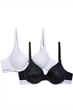 Бюстгальтер push-up Tommy Hilfiger 75C Черный-Белый (152764) - изображение 1