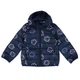 Куртка утеплена Chicco Down Jacket Blue Flowers Синя Розмір 110 - зображення 1
