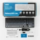 Механічна клавіатура з кирилицею EPOMAKER Galaxy100 Lite, 96%, Tri-Mode, Hot Swap, Gasket, RGB, CNC Aluminum - изображение 5