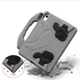 Чехол STR EVA детский с ручками подставками для Apple iPad 11 (A16) 2025 Grey - изображение 7