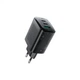 Зарядний пристрій Acefast 2xUSB-C + 1xUSB 67W GaN black (6974316284048) Acefast 6974316284048 1071589 - зображення 2