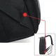 Рюкзак для ноутбука с USB-портом для зарядки, 40х30х12см, Черный / Городской рюкзак для ноутбука - изображение 6